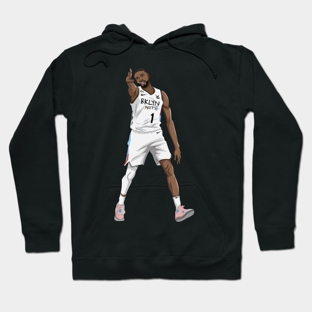 Mikal Bridges Hoodie by xavierjfong